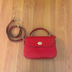 Red Coach Purse